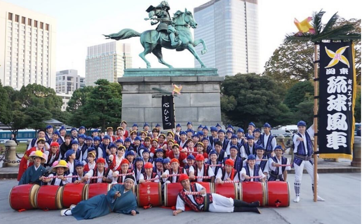 桜風エイサー琉球風車