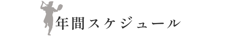 年間スケジュール