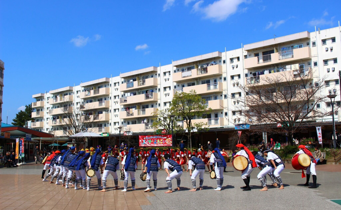 桜風エイサー琉球風車鶴川エイサーよさこいまつり